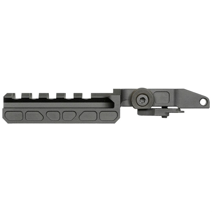 Midwest Industries Alpha Mini Dot Mount Picatinny Aluminum Black - View 3