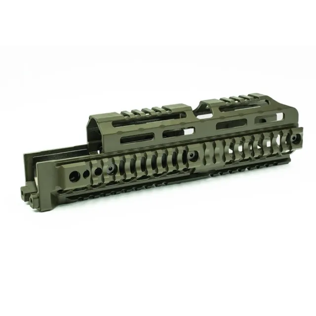 Midwest Industries MI-AK-ALPHA-QR-10 10In Quad Rail Magpul ODG - View 2