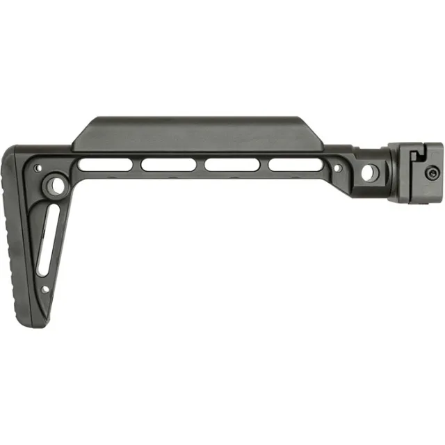 Midwest Industries MIMINSF Minimalistic Side Folding Stock Black Aluminum - View 2