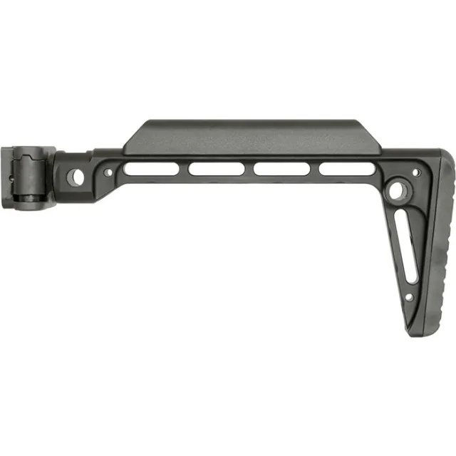 Midwest Industries MIMINSF Minimalistic Side Folding Stock Black Aluminum - View 3