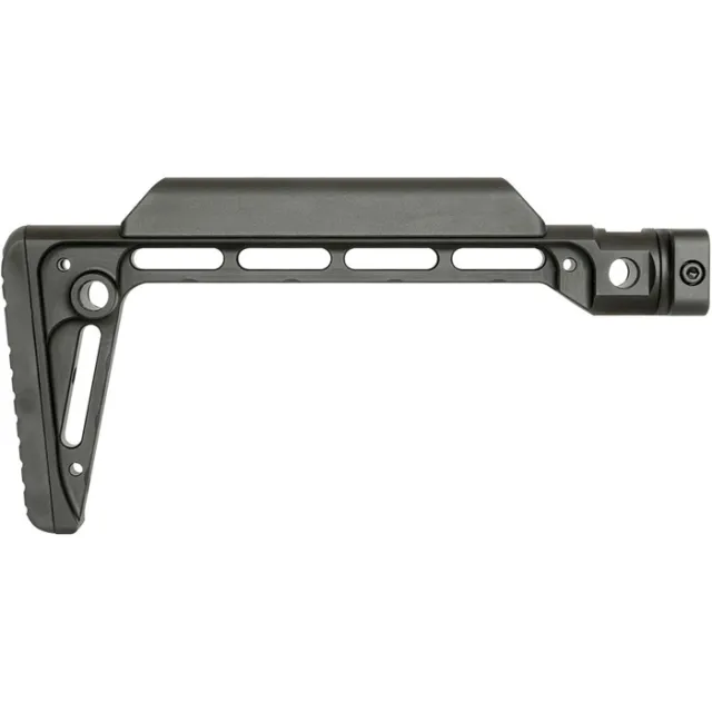 Midwest Industries Minimalistic Fixed Stock Black 6061 Aluminum - View 2