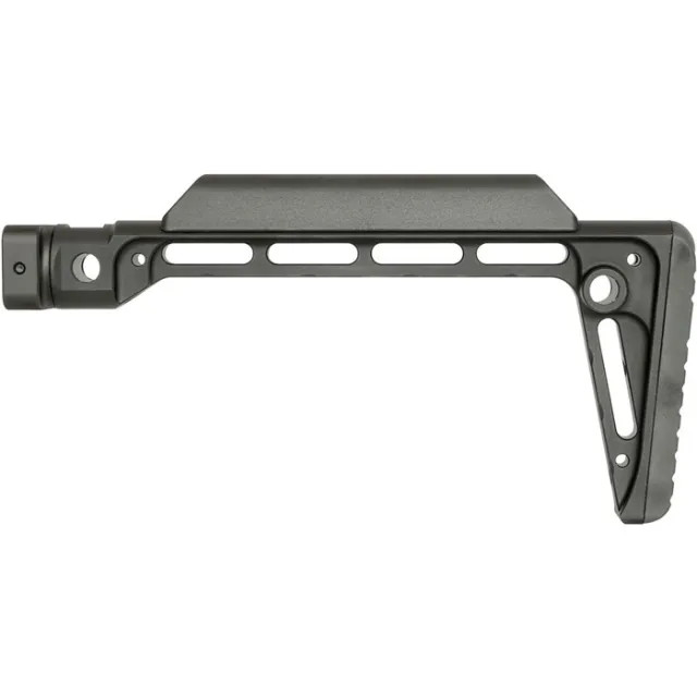 Midwest Industries Minimalistic Fixed Stock Black 6061 Aluminum - View 3