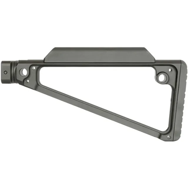 Midwest Industries MITRIF Triangle Fixed Stock Black 6061 Aluminum - View 3