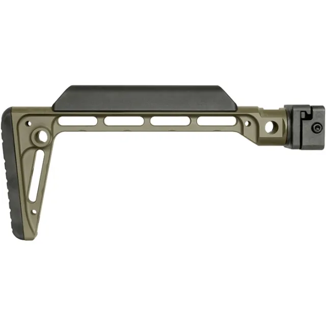 Midwest Industries MIMINSFODG Minimalistic Side Folding Stock ODG Aluminum - View 2