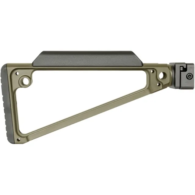 Midwest Industries MITRISFODG Triangle Side Folding Stock ODG 6061 Aluminum - View 2