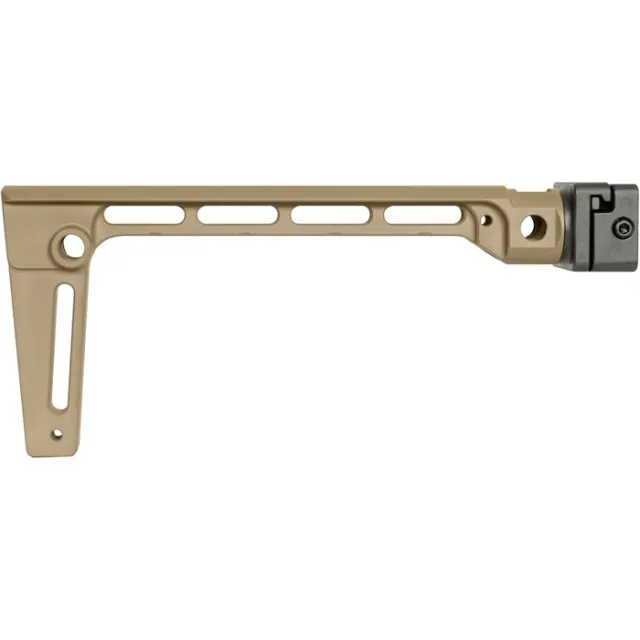 Midwest Industries MIARMSFFDE Side-Folding Arm Brace FDE 6061 Aluminum - View 2