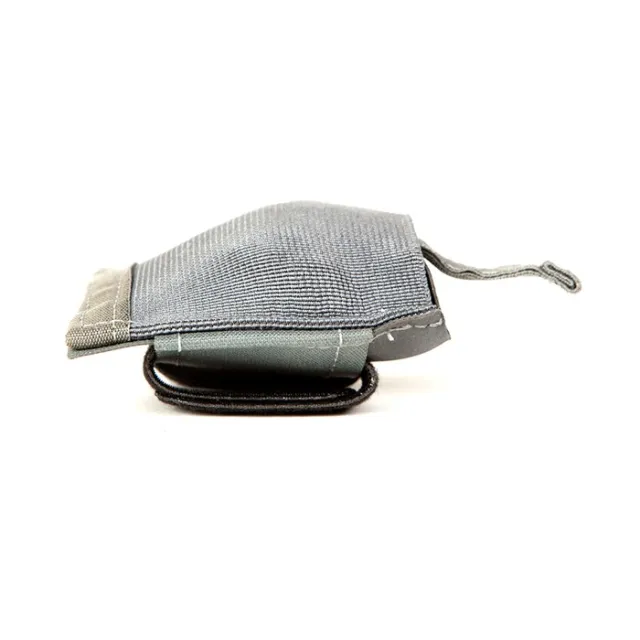 Blue Force Gear BT-DP-S-WF Small Dump Pouch Wolf Gray Belt Mount - View 2