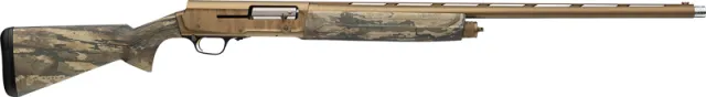 Browning A5 16 Gauge 26 In Semi-Auto Shotgun Burnt Bronze Wood Stock - View 2
