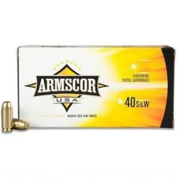 Armscor Precision Inc USA .40 S&W 180 Grain JHP Ammo 20 Rounds - View 2