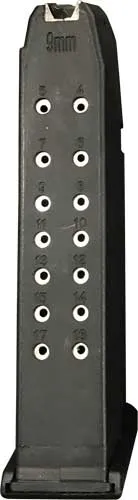 Rock Island Armory STK100 9mm Luger Magazine - 17 Rounds, Matte Black Polymer - View 2