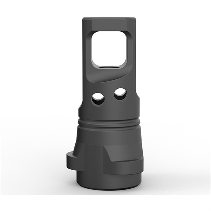 Breek Arms BRK4333 Echo Single Port Muzzle Brake 9mm 1/2x28 - View 2