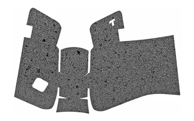 TALON Grips 382R Adhesive Grip for Glock 19/23/25/32/38 Gen5 Black Textured - View 2