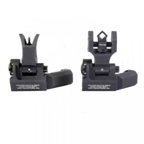 Troy Industries SSIG45SMDBT00 45 deg Offset BattleSight Set M4/Diopter Black - View 2