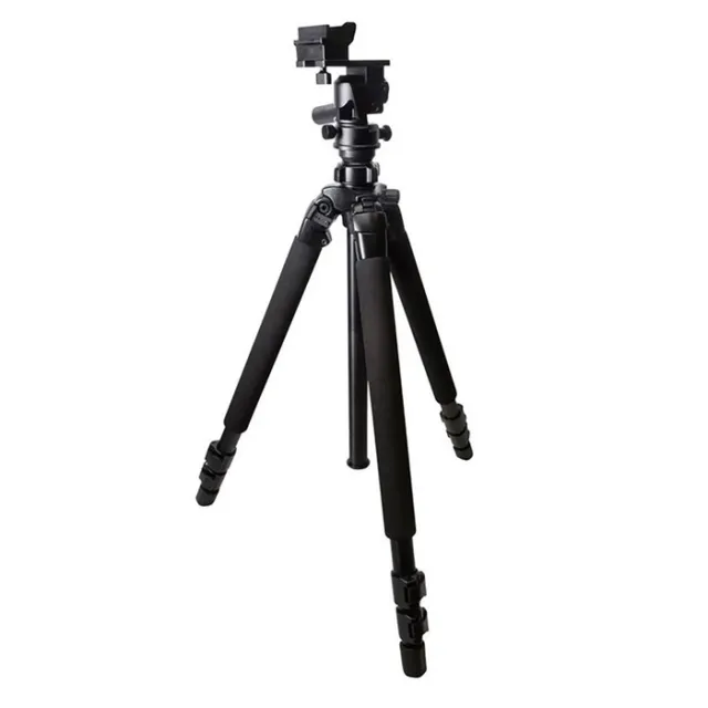 KOPF Jager KJ85003K Aluminum Folding Tripod with Reaper Rail, Black Finish - View 2