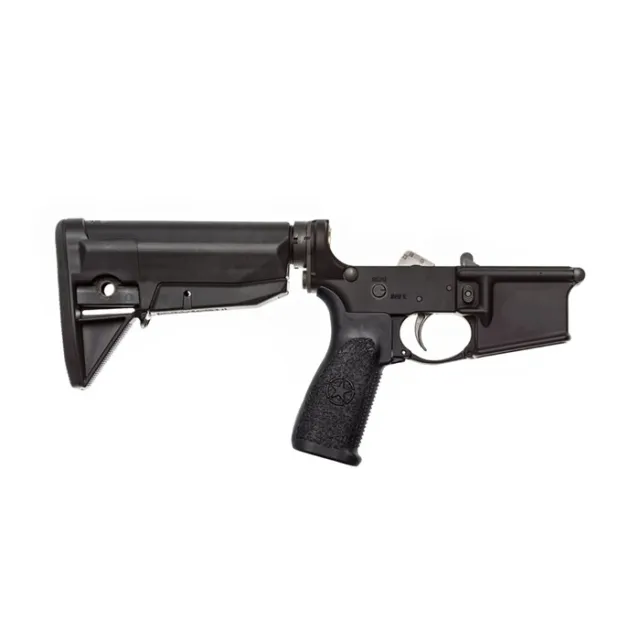 BCM LRGSTKMOD0BLK Lower MOD 0 Multi-Caliber 7075-T6 Aluminum Black - View 2
