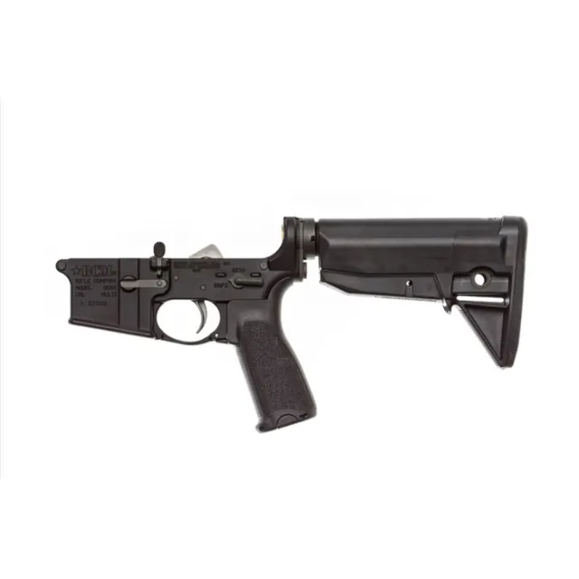 BCM LRGSTKMOD0BLK Lower MOD 0 Multi-Caliber 7075-T6 Aluminum Black - View 3
