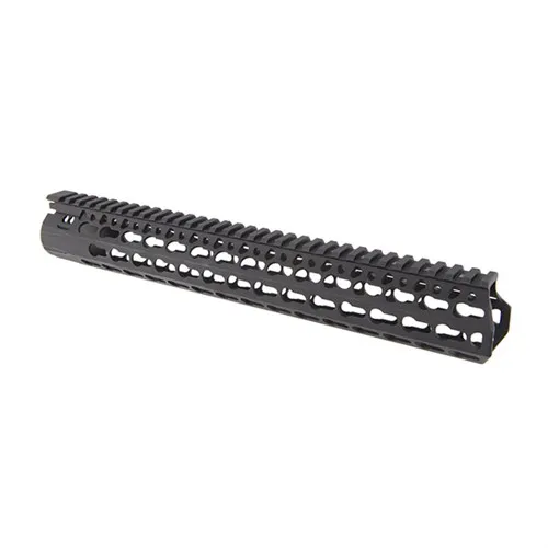 Bravo Company Manufacturing Rail Alpha 13 KeyMod Black Fits AR-15 - View 2