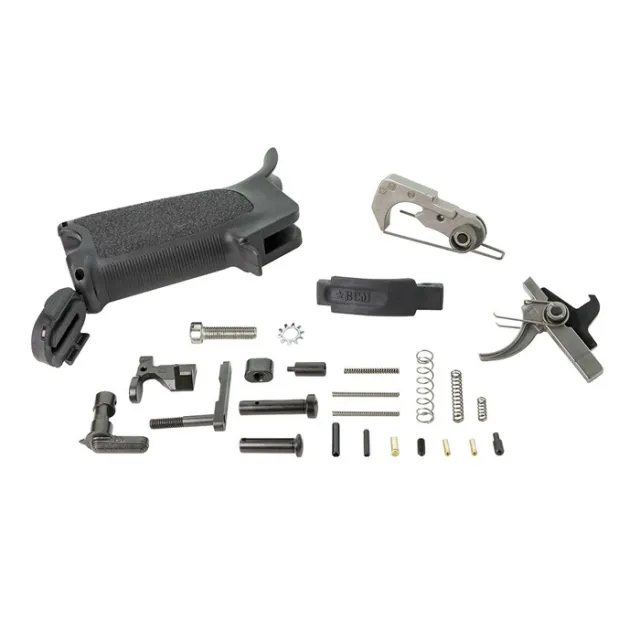 Bravo Company BCM ELPKBLK AR-15 Enhanced Lower Parts Kit Black 223 Nickel - View 2