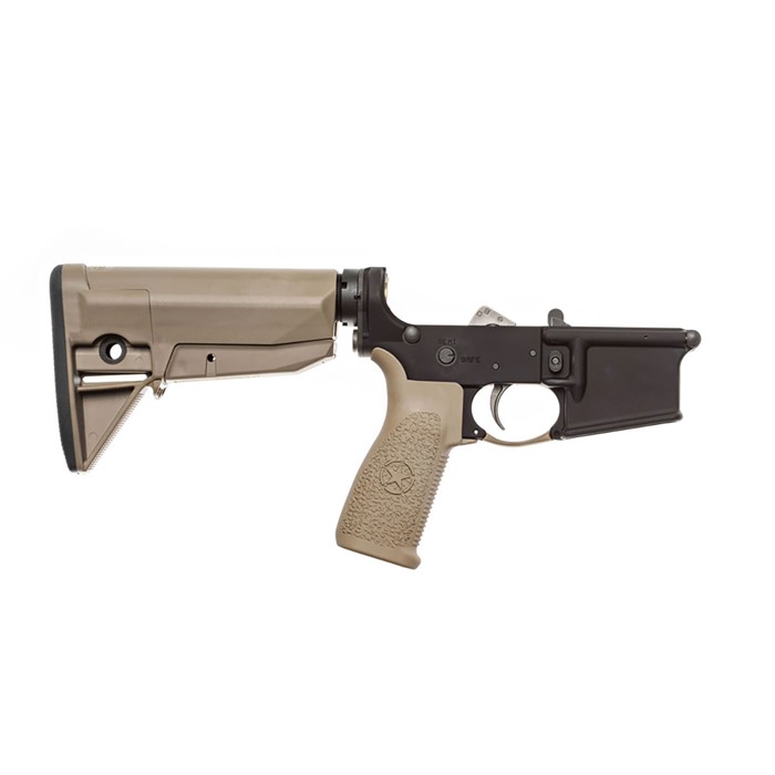BCM LRGSTKMOD0FDE Lower MOD 0 Multi-Caliber 7075-T6 Aluminum Black - View 2