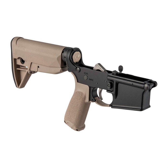 BCM LRGSTKMOD0FDE Lower MOD 0 Multi-Caliber 7075-T6 Aluminum Black - View 3