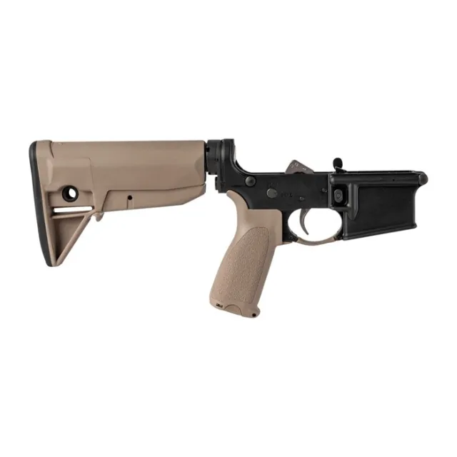 BCM LRGSTKMOD0FDE Lower MOD 0 Multi-Caliber 7075-T6 Aluminum Black - View 5