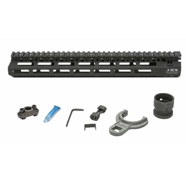 Bravo Company Manufacturing GUNFTR MCMR Rail 5.56 13 In Black - View 2