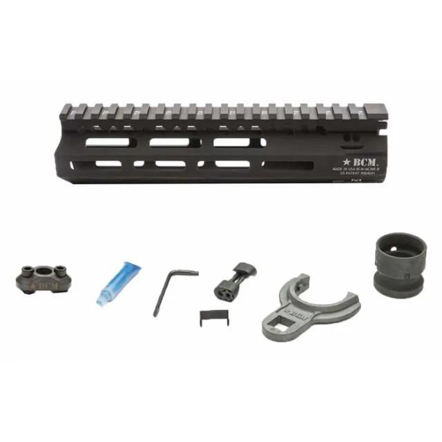 BCM MCMR8556BLK 8" M-LOK Free-Float Handguard, Aluminum, Black Finish - View 2