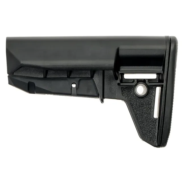 BCM GFSMOD2SPMDBLK Mod 2 SOPMOD Stock Black, Mil-Spec, Enhanced Design - View 3