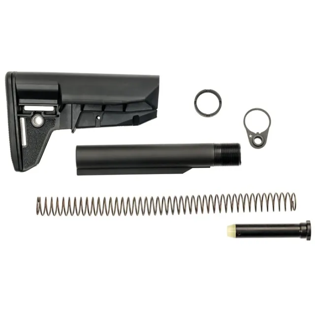 Bravo Company BCM-GFSK-MOD2-RMS-BLK Stock Kit Mod 2 Black 8-Position - View 2