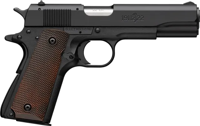 Browning 051063490 1911-22 22LR 10+1 Matte Black Polymer 4.25" - View 2