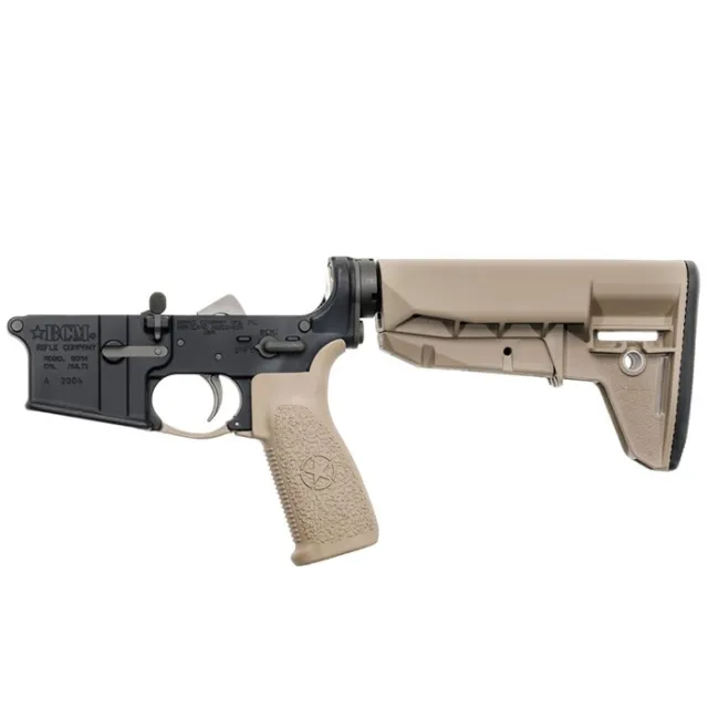 Bravo Company AR-15 Multi LRG-RMS-STK-MOD-2-SPMD-FDE - View 2