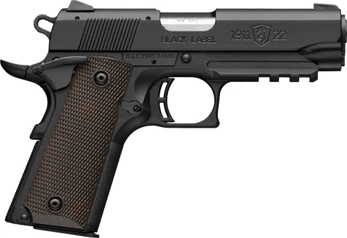 Browning 051066490 1911-22 22LR 10+1 Matte Black Pistol 3.625" Barrel - View 2