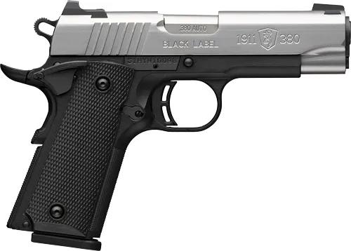 Browning 051119492 1911 Black Label Compact 380 ACP 8+1 3.63"... - View 2