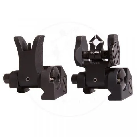 Troy SSIG-MCM-SSBT-00 BattleSight Micro Di-Optic Picatinny Black Set - View 2