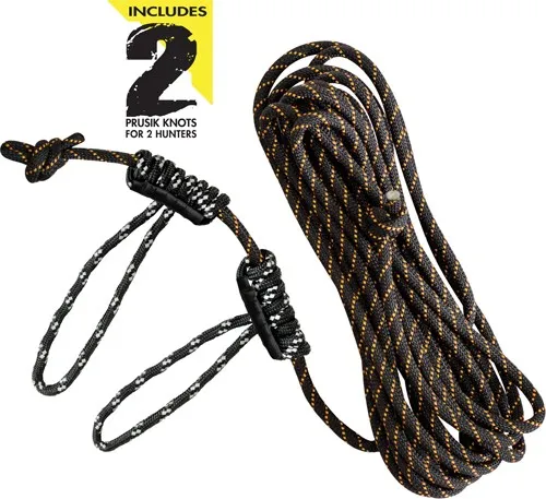 Muddy MUDMSA500 Safe-Line 30' Black/Orange Nylon Safety Line 300 lbs - View 2