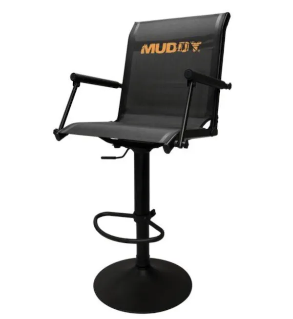 Muddy MUD-MGS600 Swivel Extreme Ground Seat Black Flex-Tek/Steel - View 2