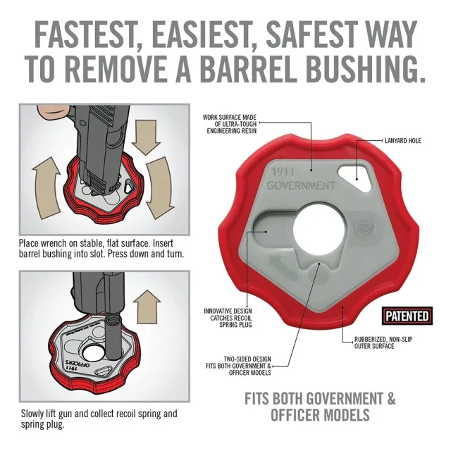 Real Avid 1911 Smart Wrench Barrel BUSHINGS GOVMNT - View 2