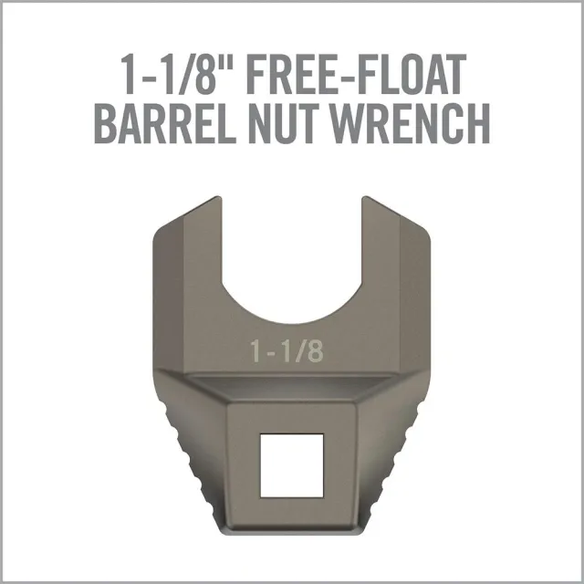 Real Avid AVMF118BNW Master -Fit Barrell Nut Wrench Titanium Titanium-St... - View 2