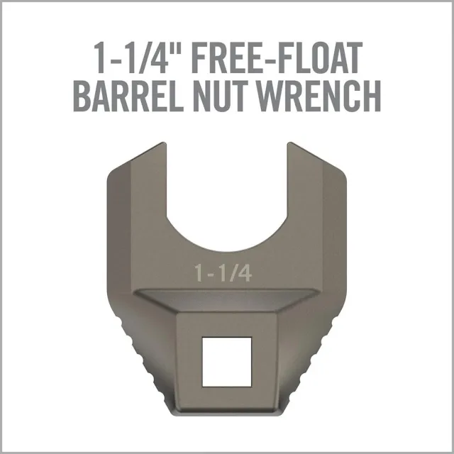 Real Avid AVMF114BNW Master -Fit Barrell Nut Wrench 1 1-4" Titanium Tita... - View 2