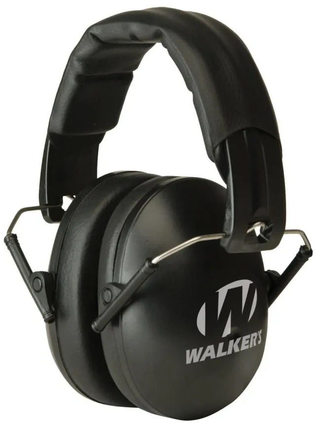 Walker's GWP-YWFM2 Youth/Women Black Folding Muff 23 dB Hearing Protection - View 2