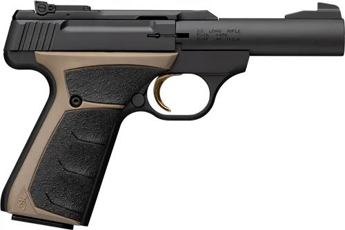 Browning 051603490 Buck Mark 22LR Pistol 10+1 FDE/Black Ultragrip FX - View 2