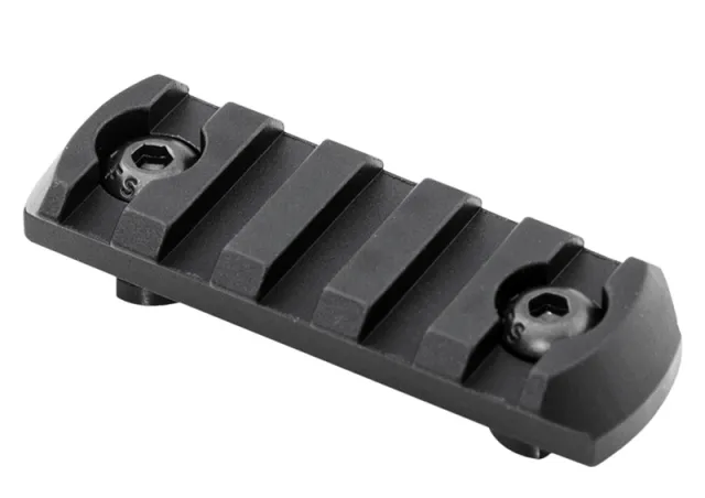 MFT TMMLR5 Tekko MLOK 5 Slot MIL-STD 1913 Picatinny Rail Black - View 2