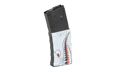 Mission First Tactical EXDPM556D-C-AR10W 30-Rd Magazine 223/556 Shark Graphic - View 2