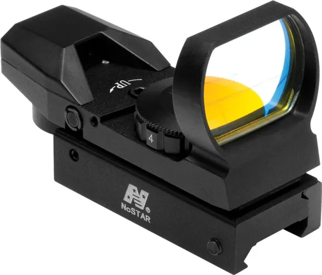NcSTAR D4B 3 MOA Red Dot 4-Mode Reticles Black Anodized 0.95" X 1.34" - View 2