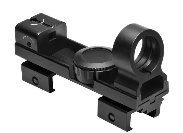 NcStar 1x25 Red/Green Dot Reflex Sight with 3/8in Dovetail Base (DAB) - View 2