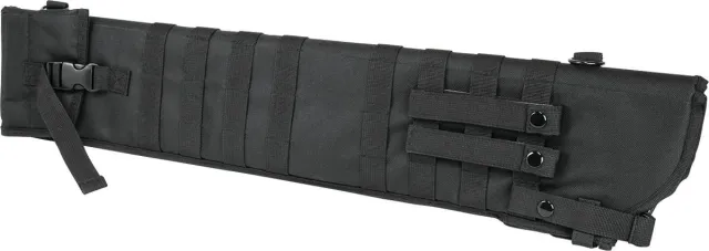 NcStar CVSCB2917B VISM Shotgun Scabbard Black 600D PVC 29"-34.75" - View 2