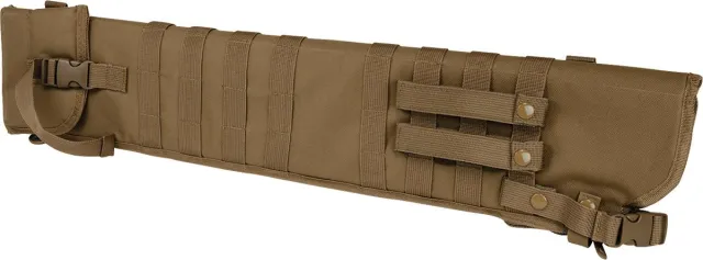 NcStar CVSCB2917T Tactical Shotgun Scabbard, MOLLE, 29"-34.75", Tan - View 2