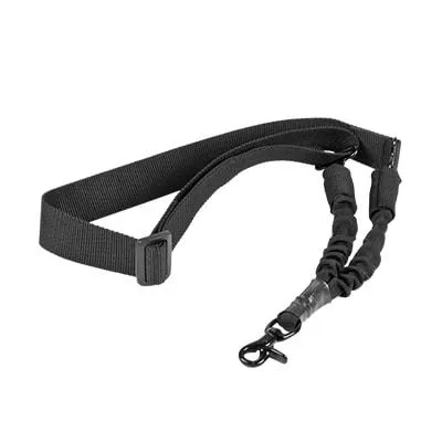 NcStar AARS1P Single Point Sling 1.5"x44"-60" Adjustable Bungee Black - View 2