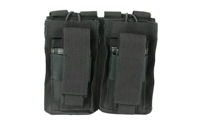 NcStar Double AR Magazine Pouch Nylon Black MOLLE Straps for Attachment - View 2
