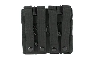 NcStar Double AR Magazine Pouch Nylon Black MOLLE Straps for Attachment - View 3